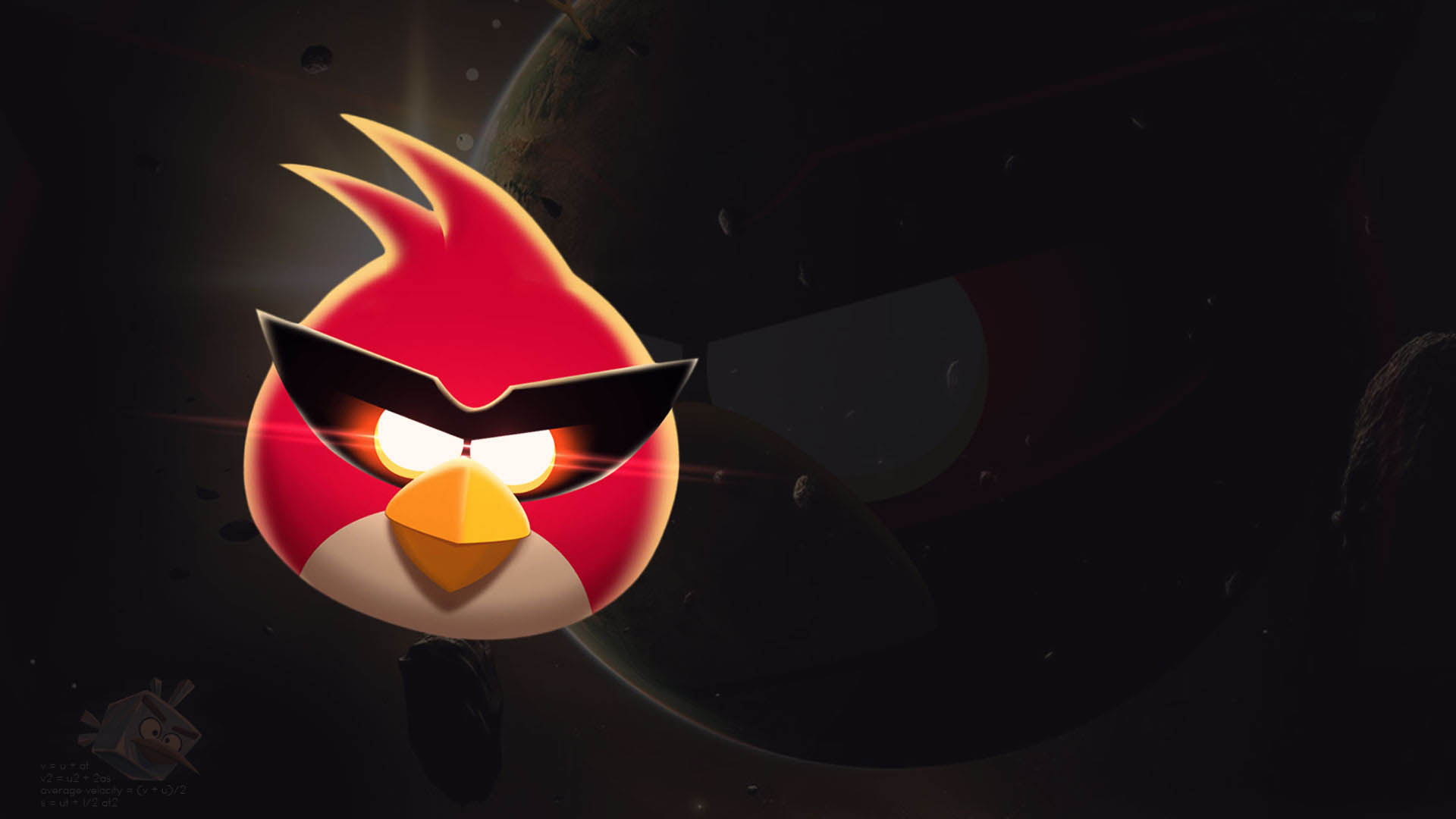 愤怒的小鸟 可爱小鸟精致电脑壁纸