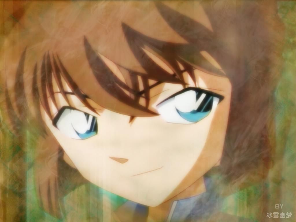 名侦探柯南 江户川柯南&灰原哀 动漫电脑壁纸下载