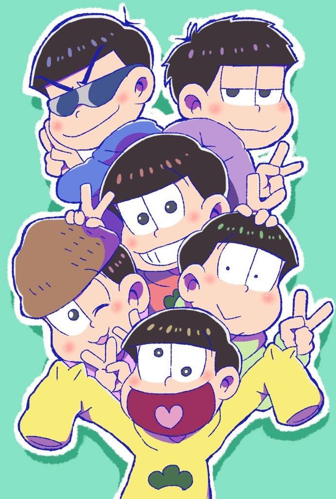 六兄弟阿松 手机壁纸图集下载(1)