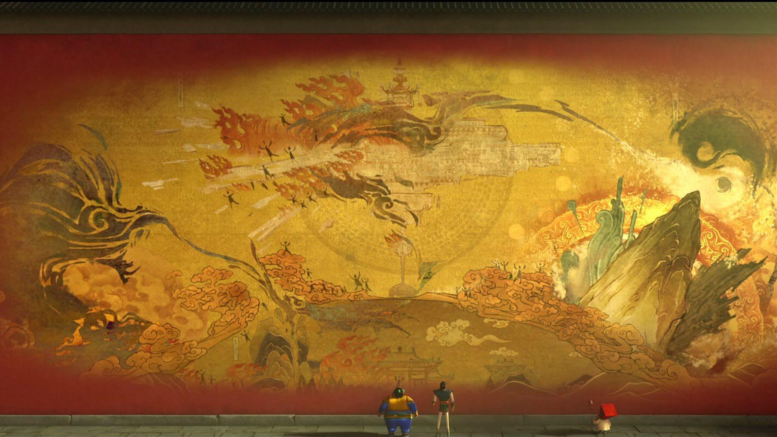 电脑《小门神》高清电脑壁纸下载