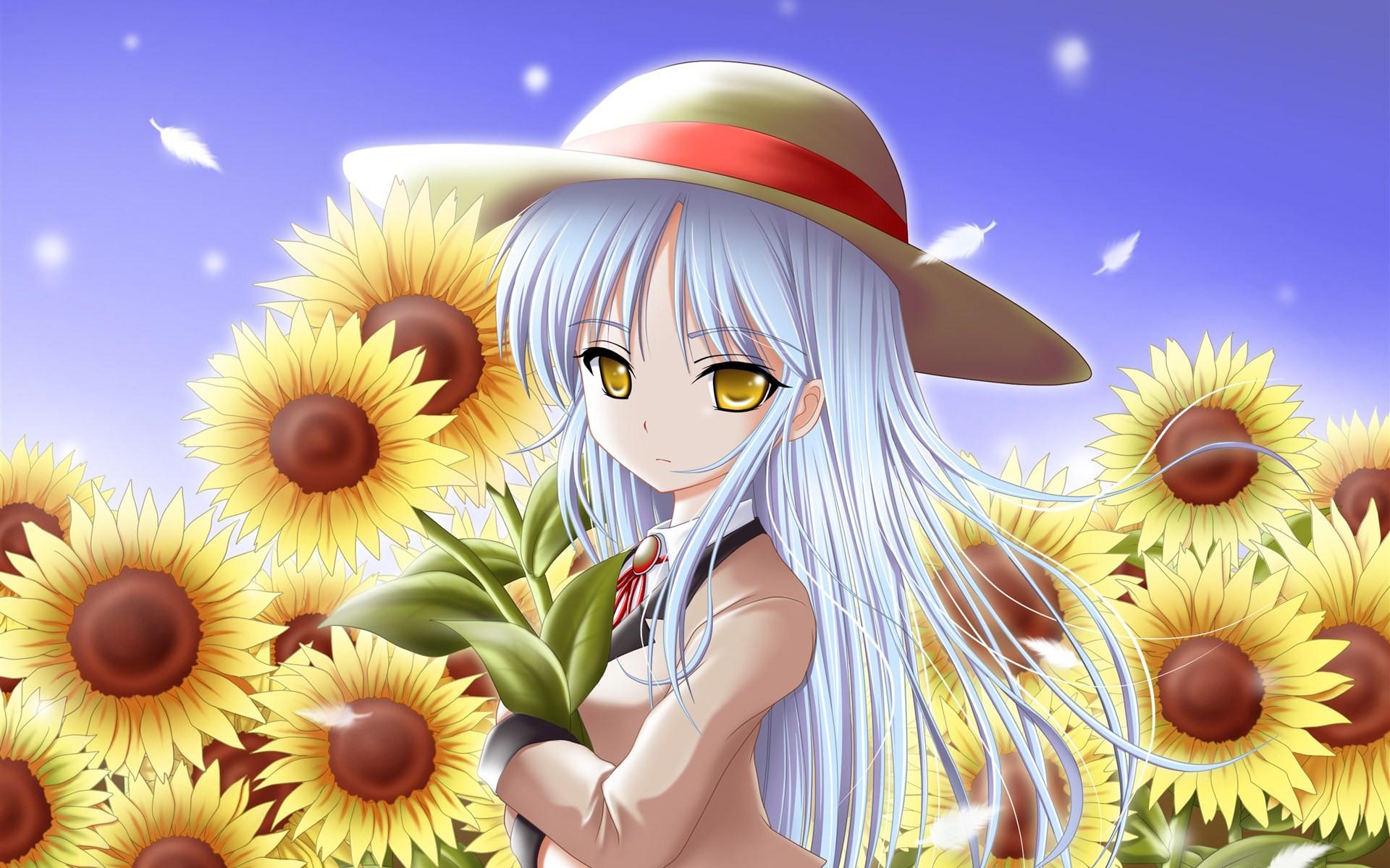 动漫angelbeats美少女高清电脑壁纸(1)