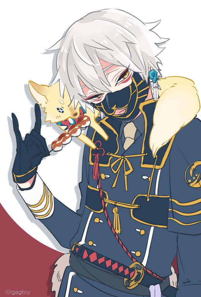 刀剑乱舞害羞腹黑的鸣狐 手机壁纸图集(1)