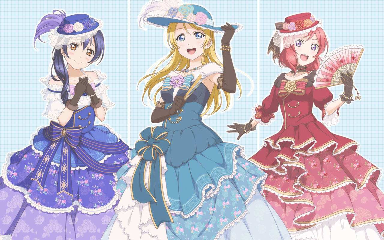 love live！绚濑绘里 高清电脑壁纸下载(1)