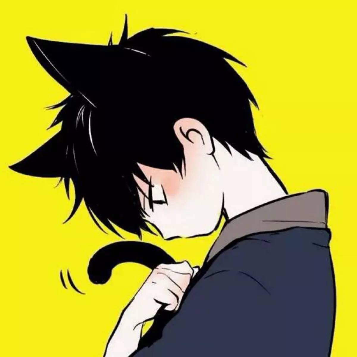 做不一样的自己 二次元男生头像