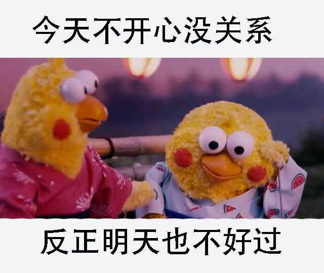 传递正能量的没关系qq斗图表情包