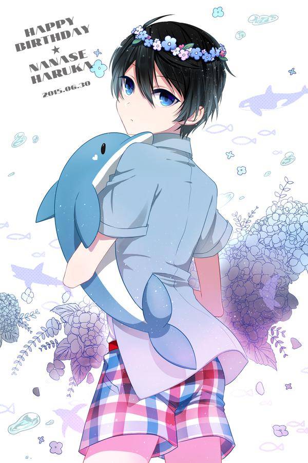 Free！男子游泳部 男神七濑遥手机壁纸(1)