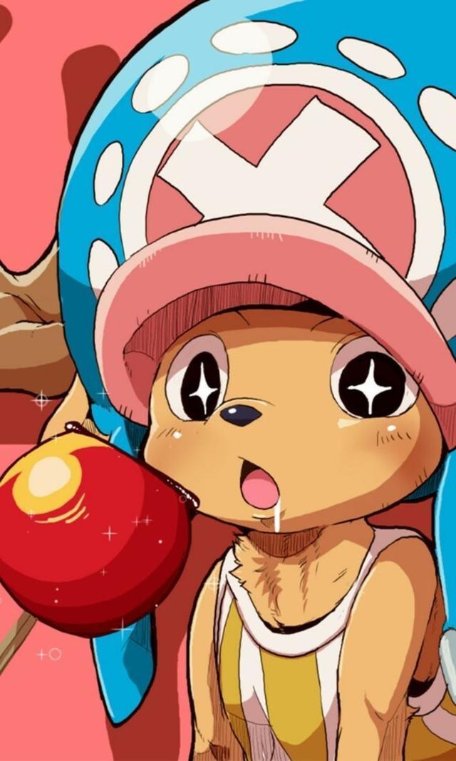 狸猫还是驯鹿？海贼王乔巴手机壁纸(1)