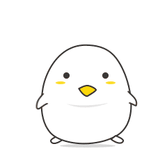 咕咕鸡小白动态表情，一只很猛的大白鸡