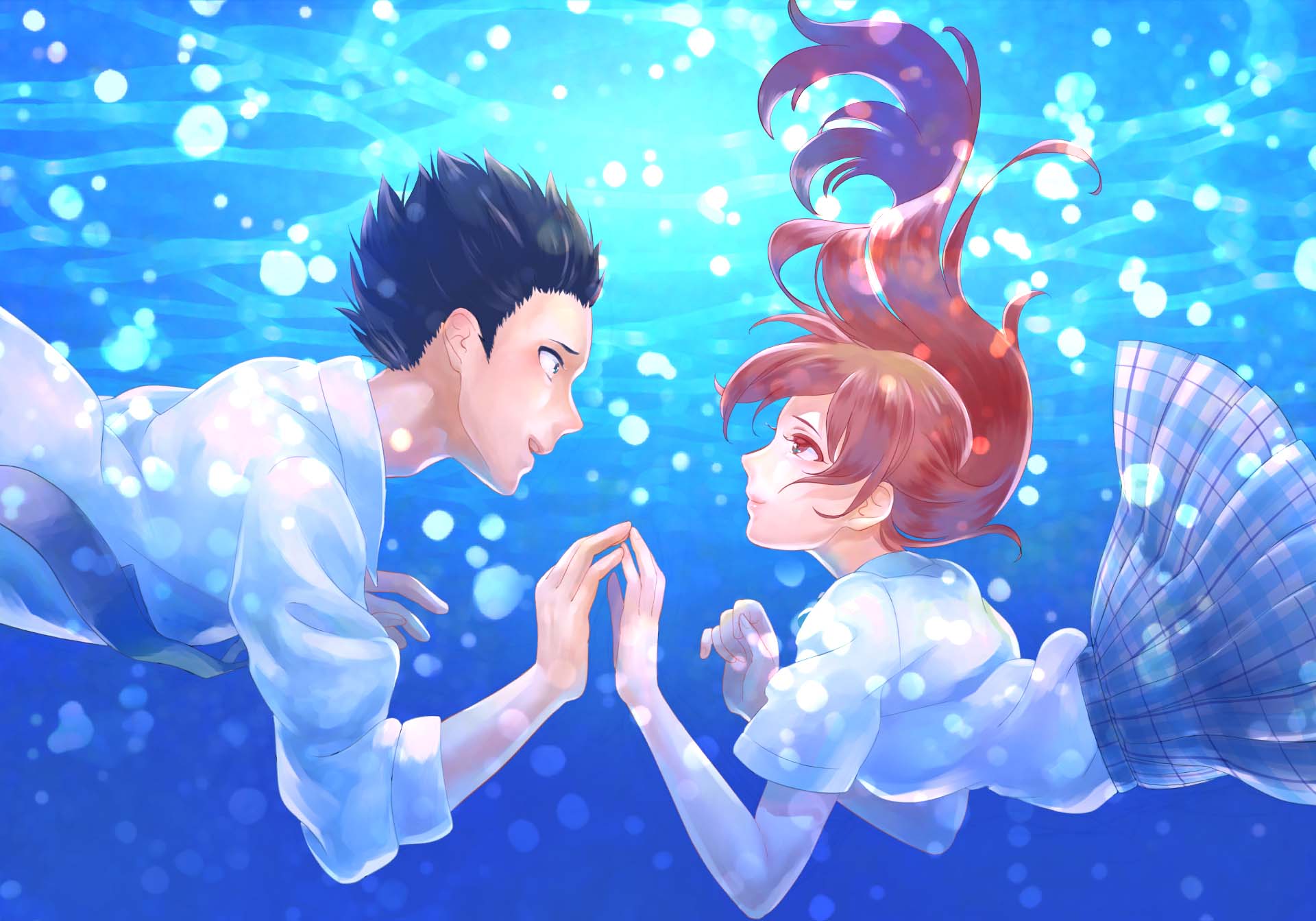 《声之形》动漫高清电脑壁纸(1)