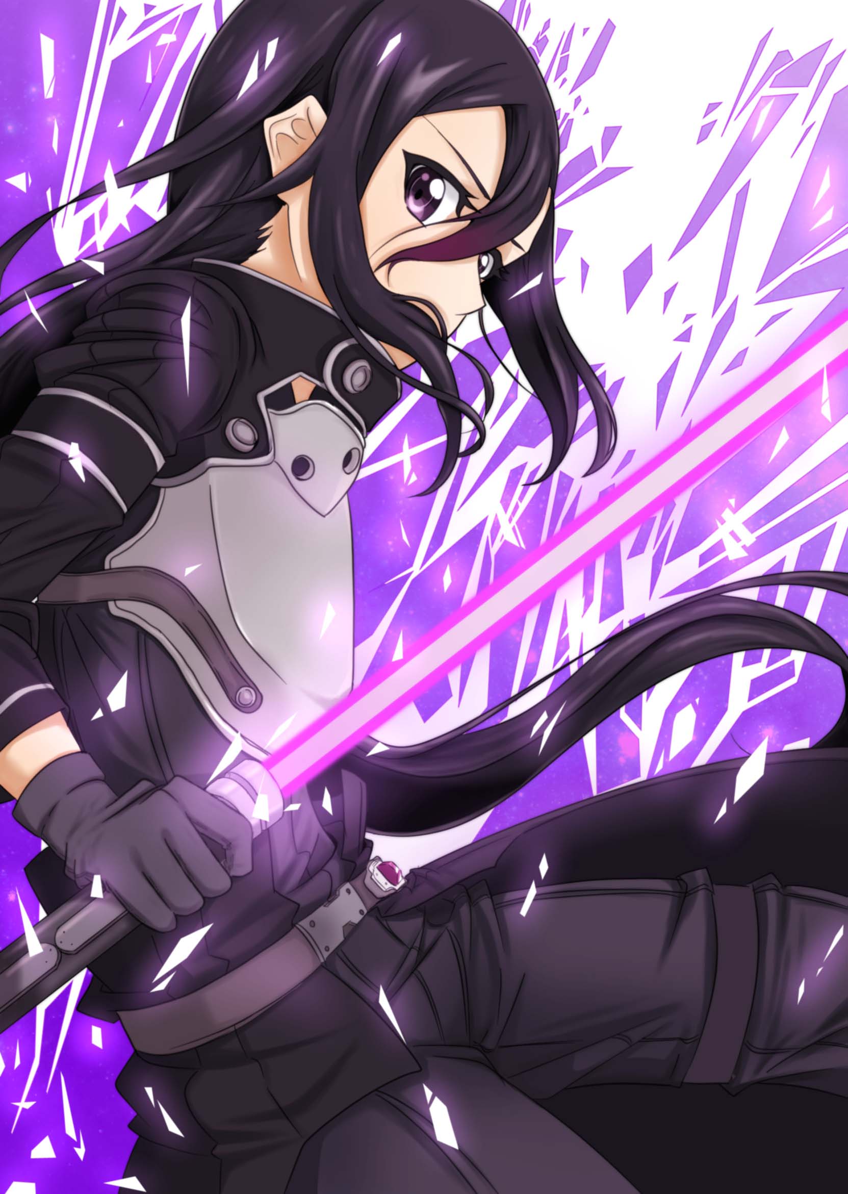 刀剑神域 GGO 桐人 桐子精选手机壁纸