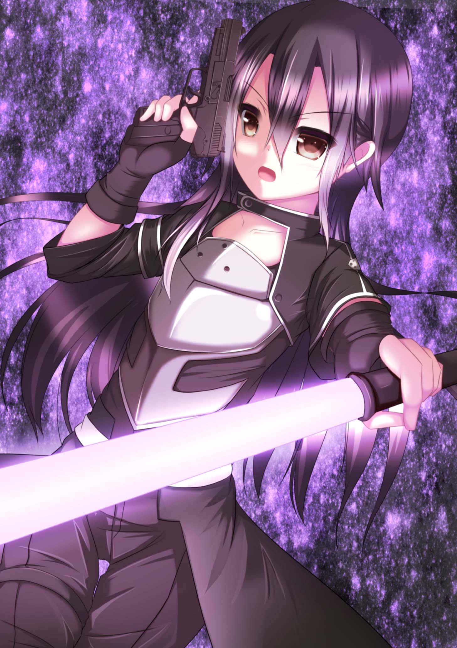 刀剑神域 GGO 桐人 桐子精选手机壁纸