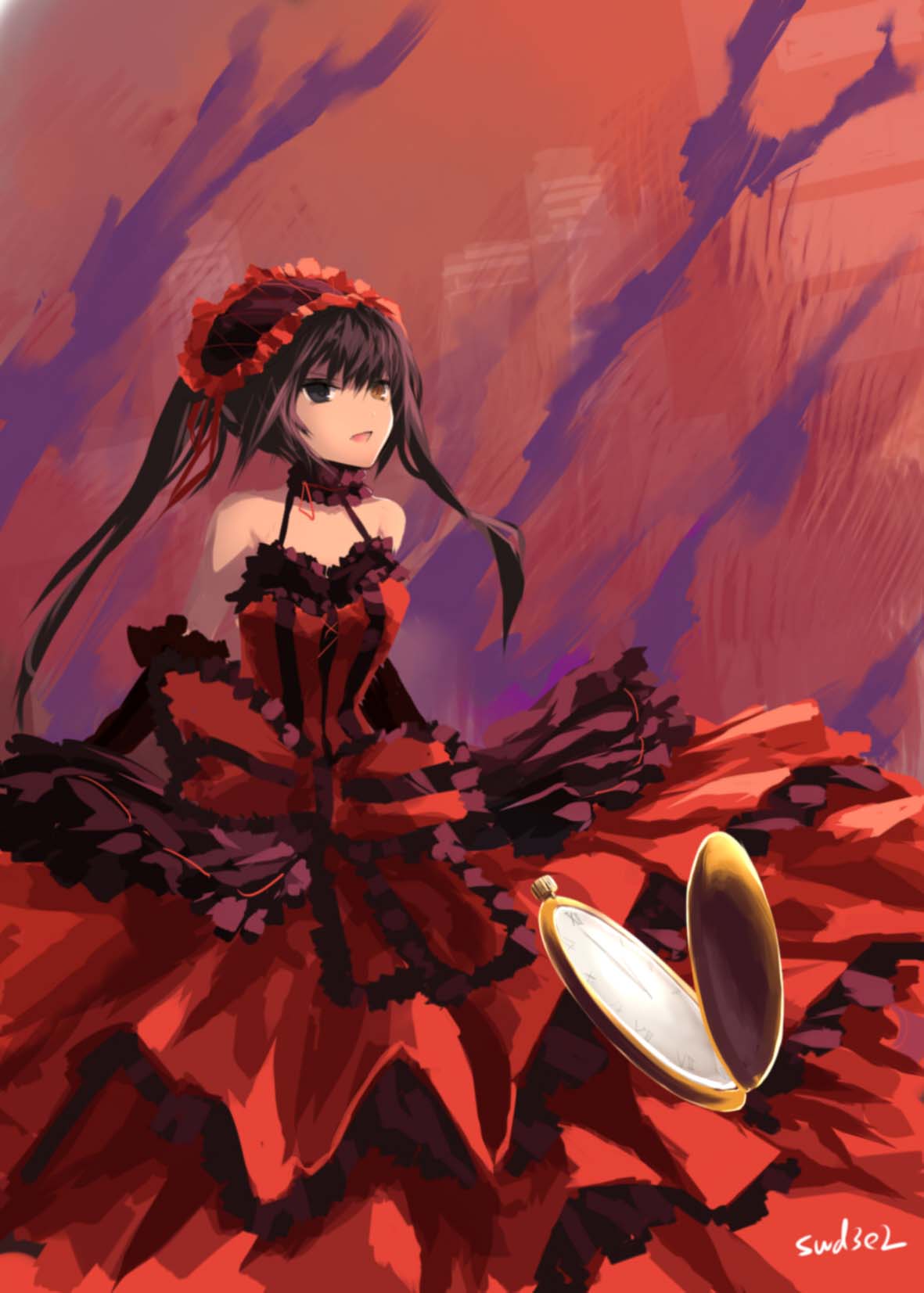 约会大作战 时崎狂三 精选手机壁纸合集