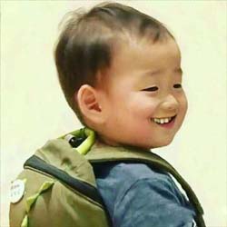 贱萌小屁孩 露齿笑系列表情包