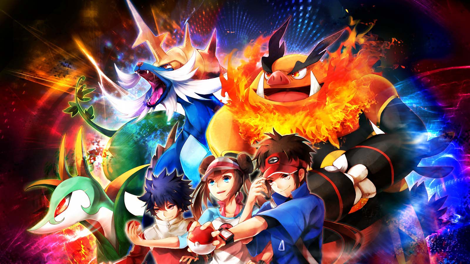 口袋妖怪 精选电脑壁纸合集