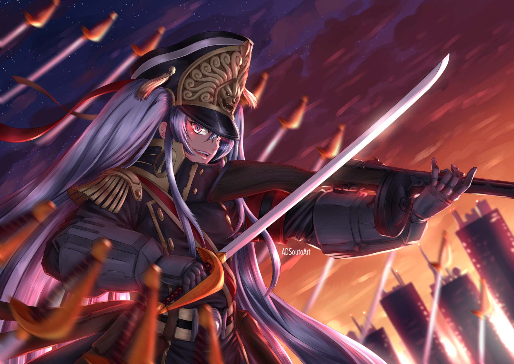 Re:CREATORS 军姬·阿尔泰尔 P站精选电脑壁纸合集