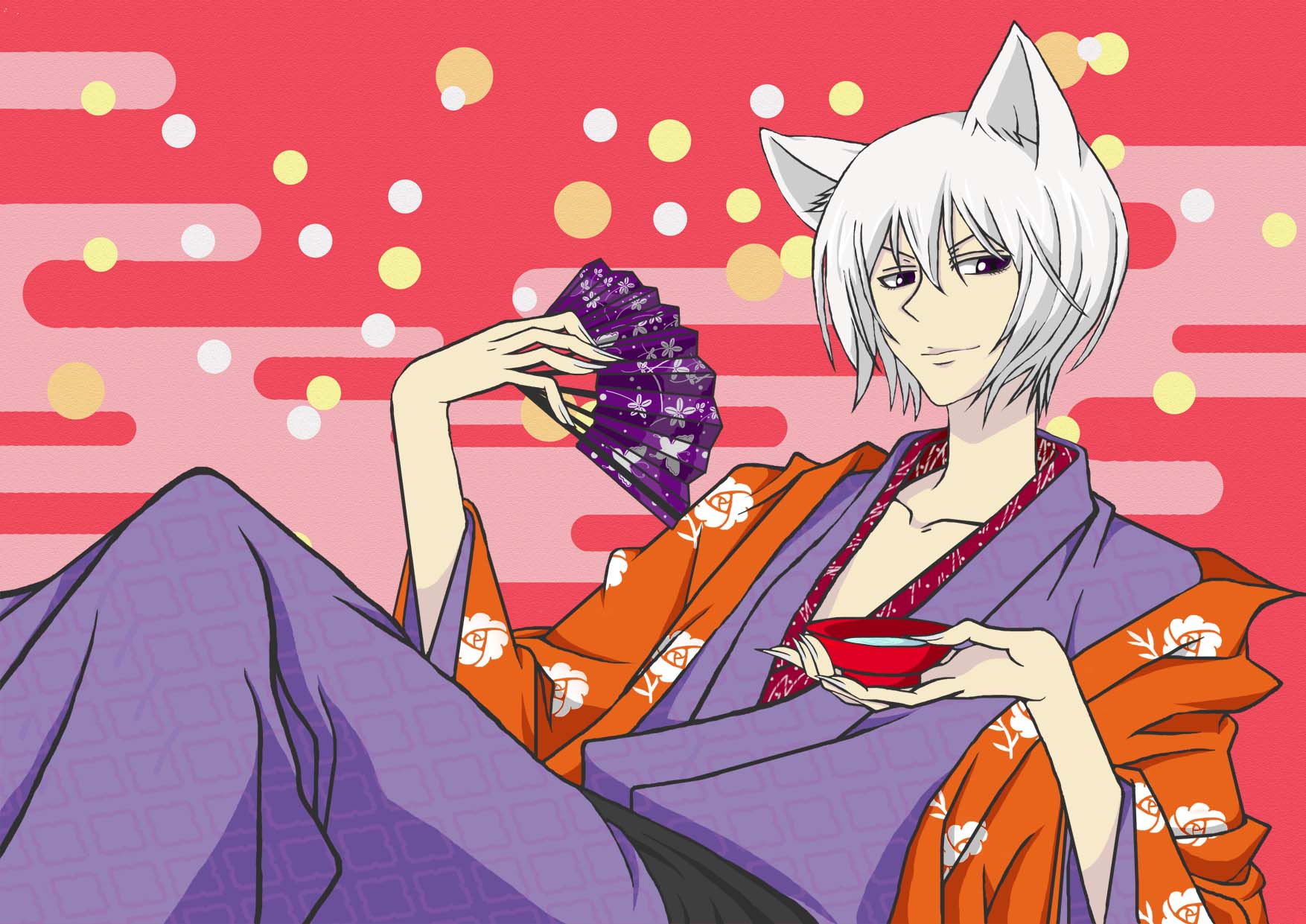 《元气少女缘结神》巴卫手机主题