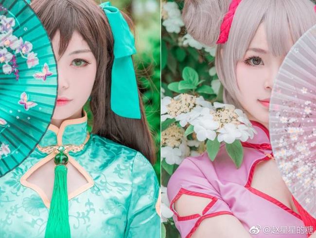 王者荣耀小乔&孙尚香 cosplay图片