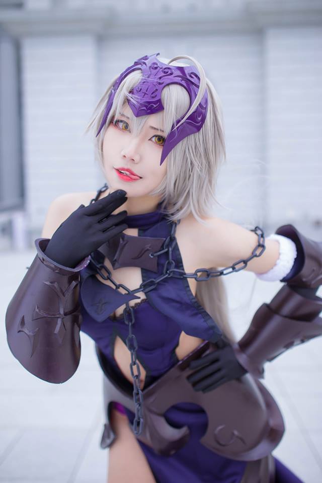 黑贞德X黑Saber cosplay