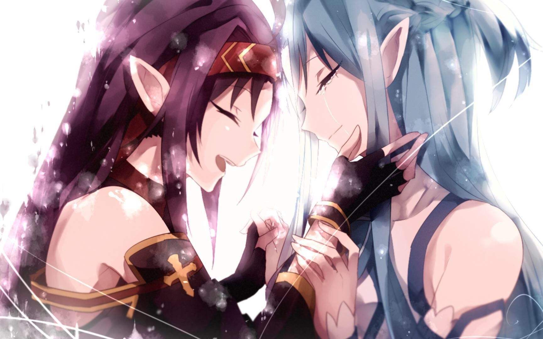 《刀剑神域》优纪萌化手机主题