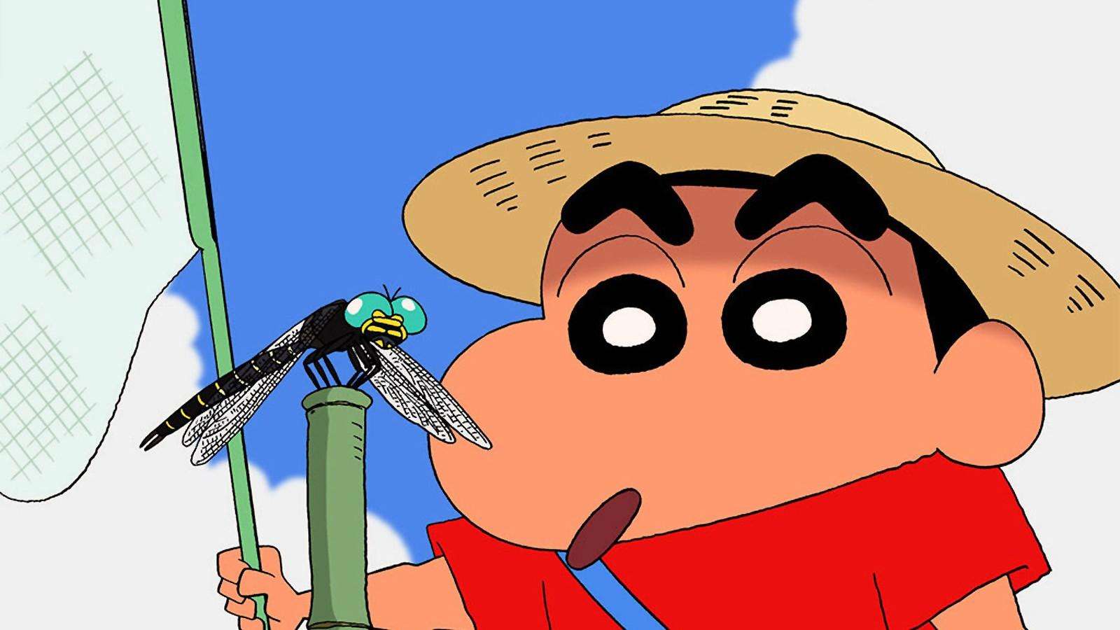 蜡笔小新吃饭萌化手机主题