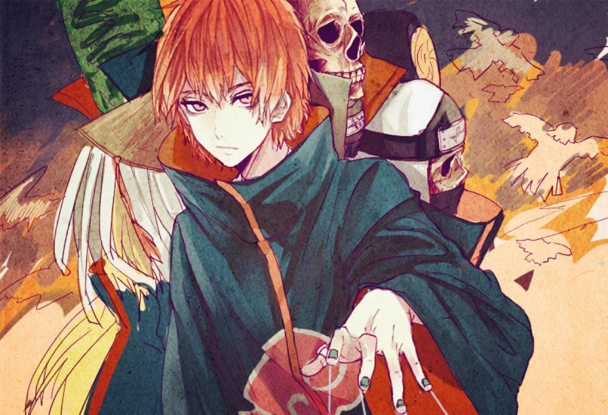 《火影忍者》蝎手机主题