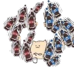 摇可乐的猫咪表情包