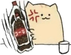 摇可乐的猫咪表情包