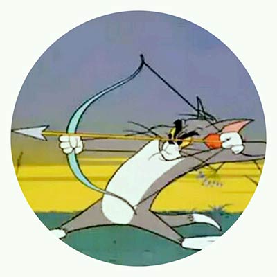 童年回忆 猫和老鼠 二次元动漫情侣头像