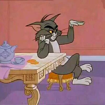 童年回忆 猫和老鼠 二次元动漫情侣头像