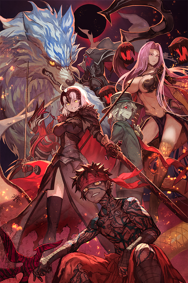 fgo手机壁纸第八期贞德(1)