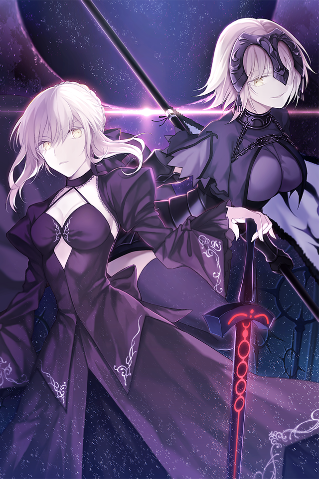 fgo手机壁纸第十一期贞德(1)