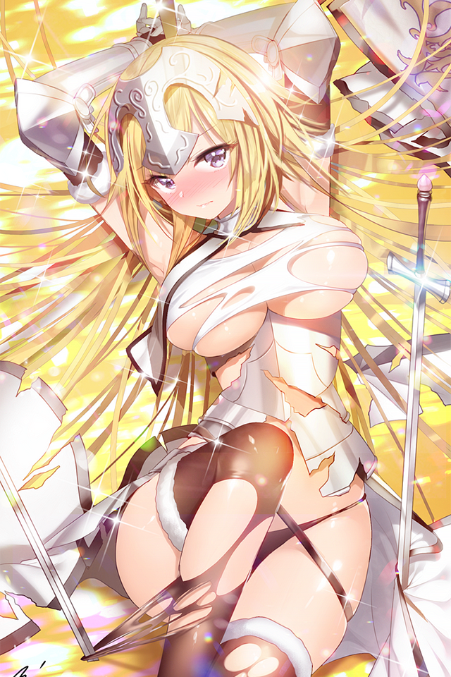 fgo手机壁纸第十一期贞德(1)