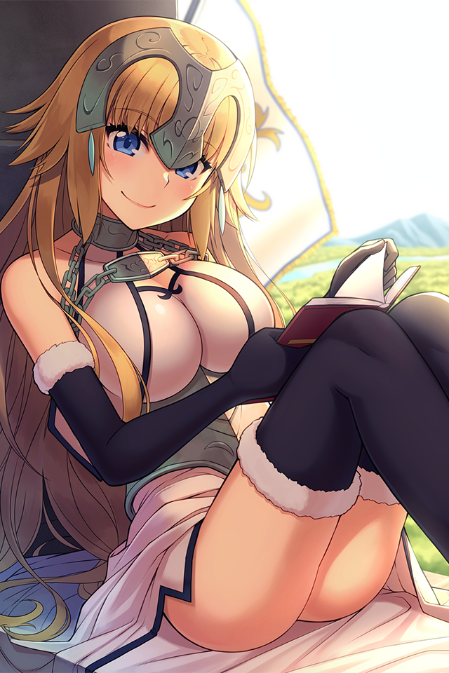 fgo手机壁纸第十一期贞德(1)