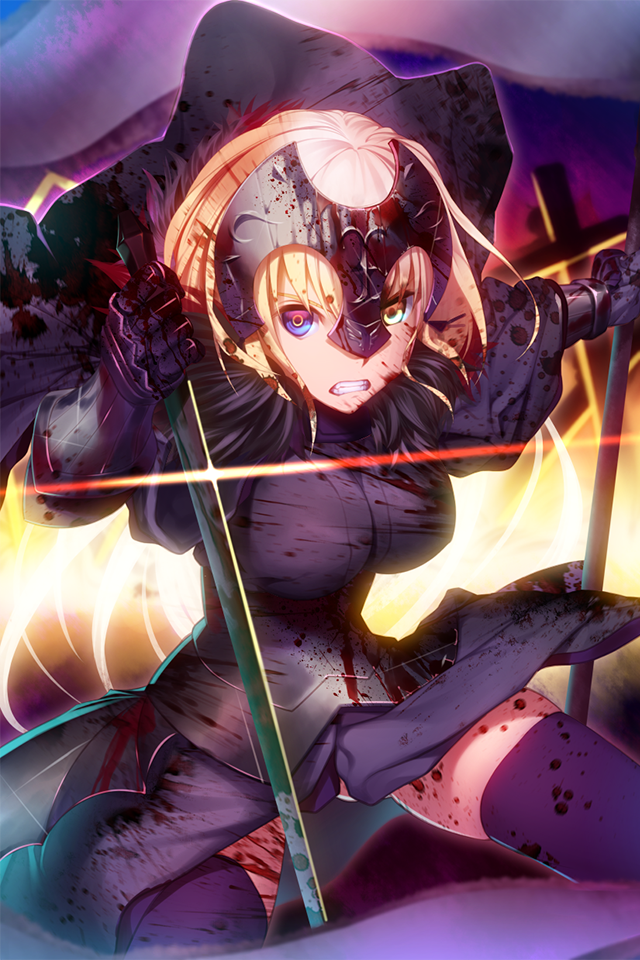 fgo手机壁纸第十一期贞德(1)