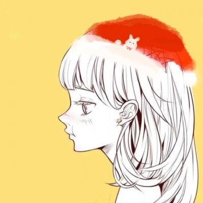 两个人的圣诞节 圣诞情侣头像