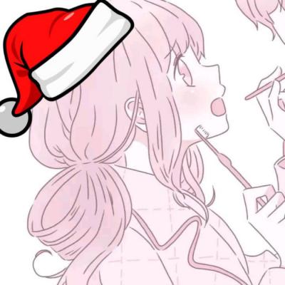 两个人的圣诞节 圣诞情侣头像