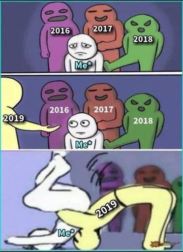 米娜桑 2019 快乐 2019表情包