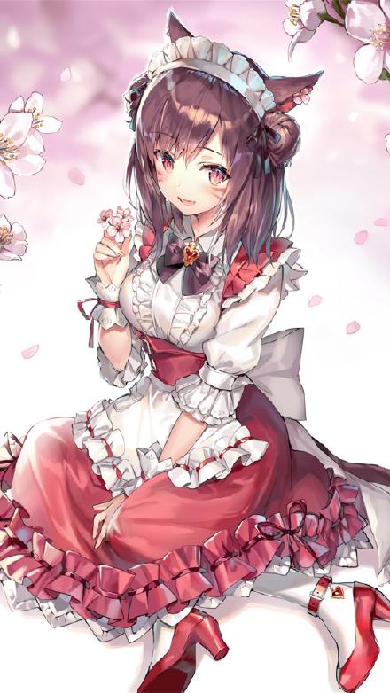 动漫美女可爱壁纸