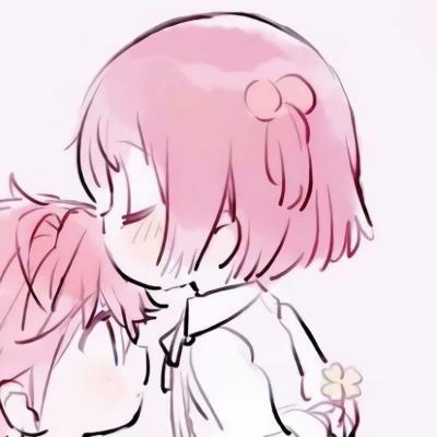 死生契阔，与子成说。二次元情侣头像