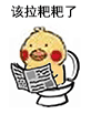 小黄鸡拉肚子搞笑斗图表情包