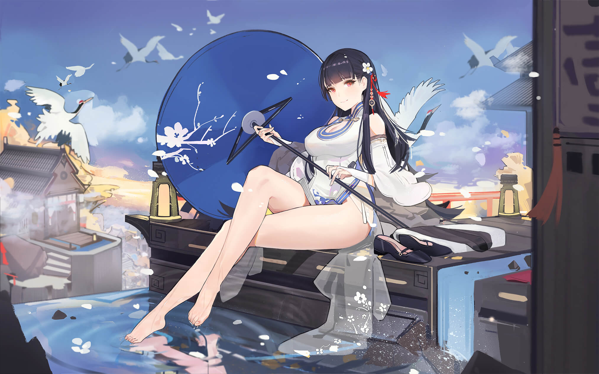 碧蓝航线壁纸 游戏电脑壁纸 pixiv图