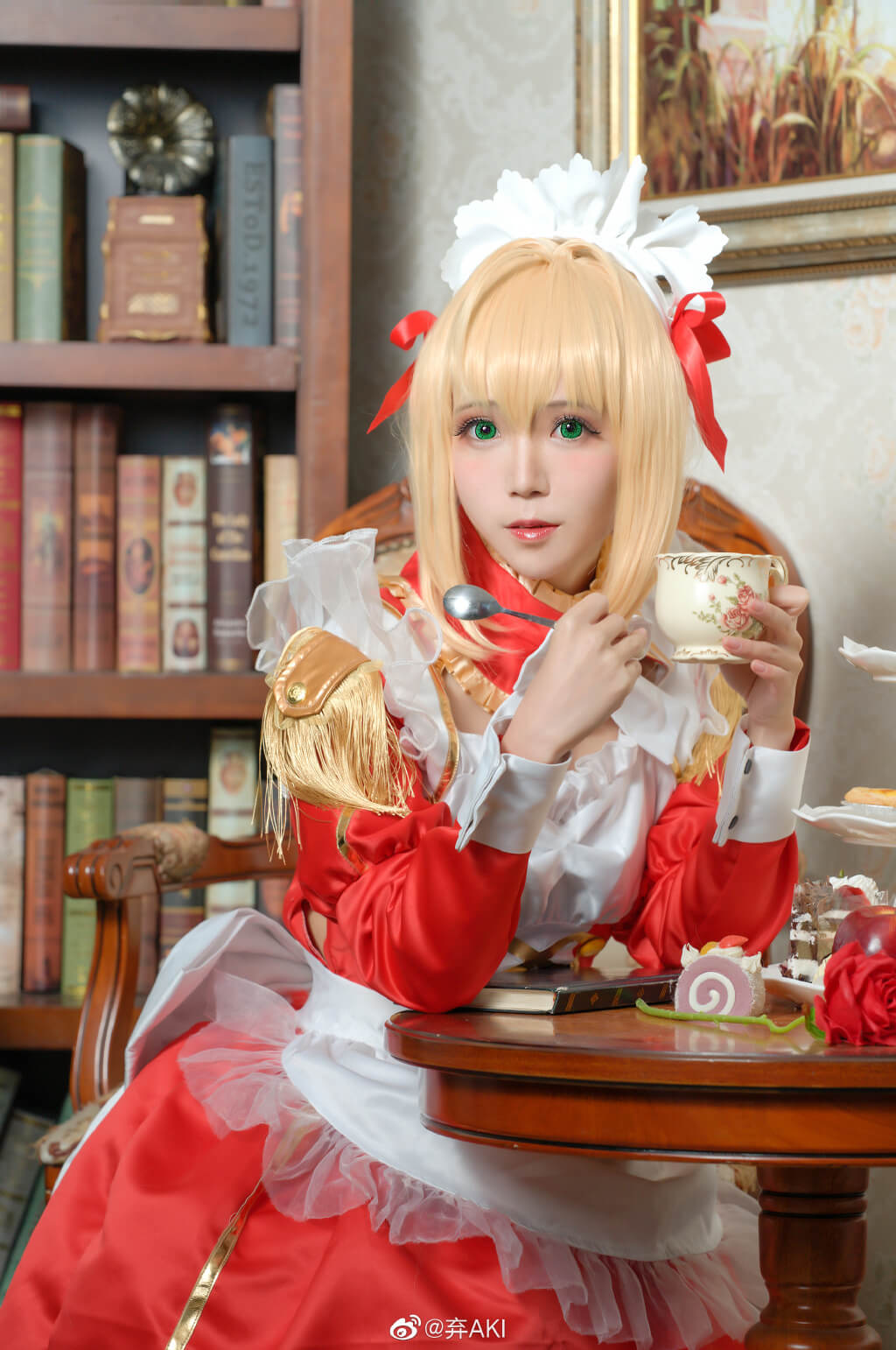 Fate 女仆尼禄cos