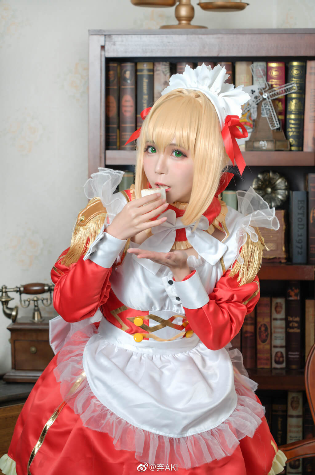 Fate 女仆尼禄cos