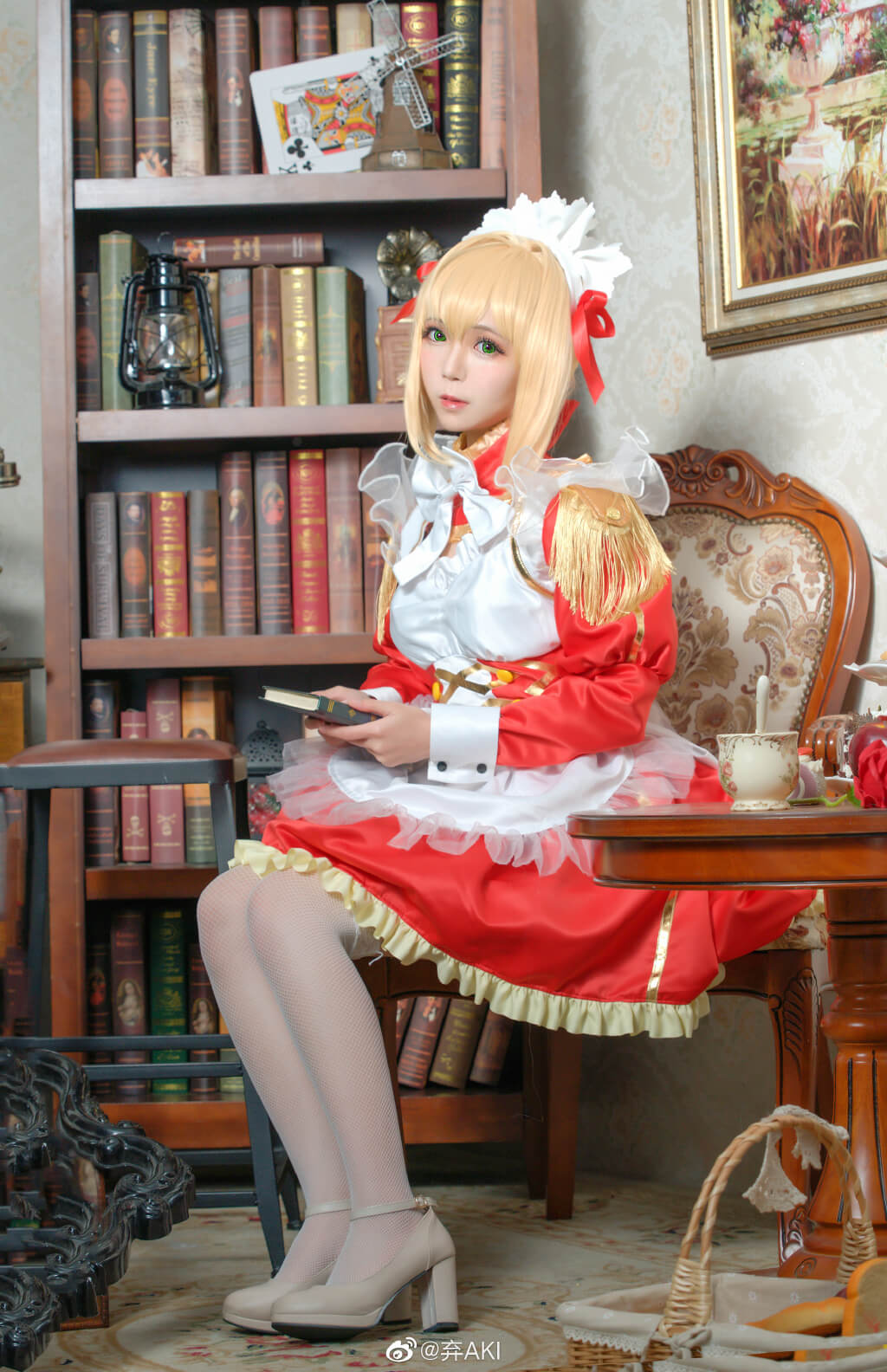 Fate 女仆尼禄cos