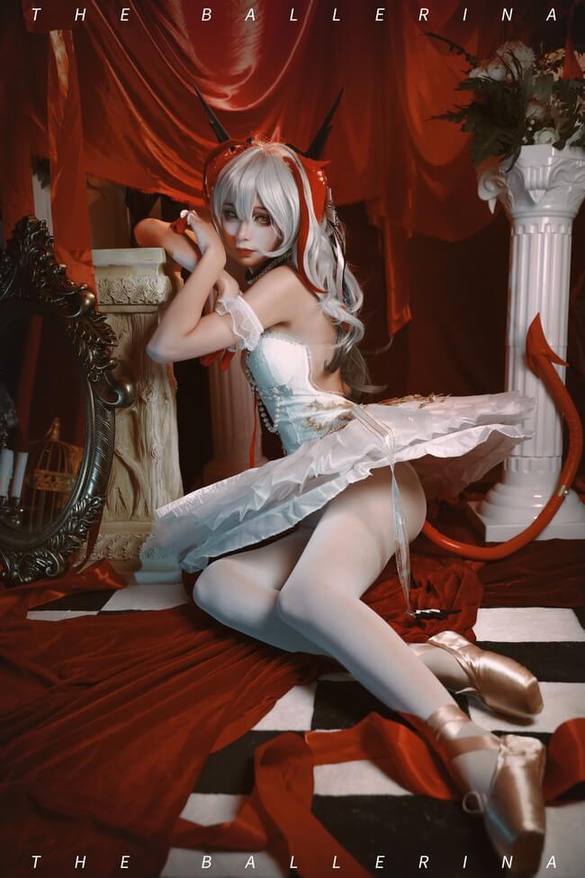 明日方舟伊内丝芭蕾cosplay