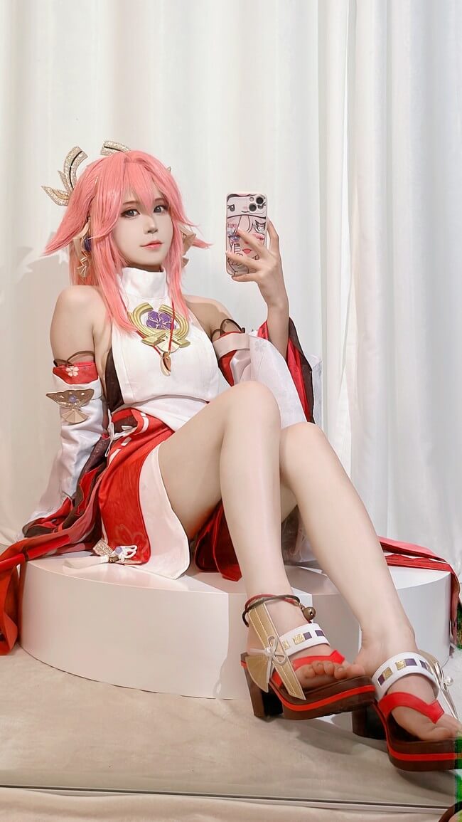 cosplay 萌妹小姐姐们的大长腿