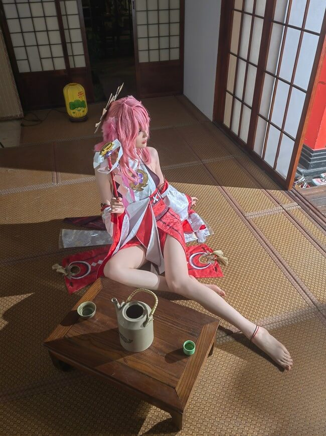 cosplay 萌妹小姐姐们的大长腿