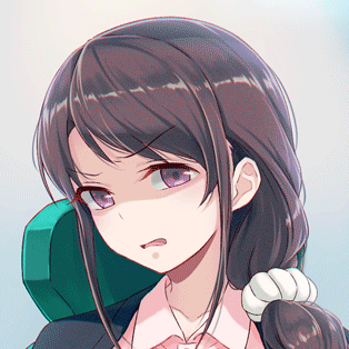 动漫女生一脸嫌弃生气头像