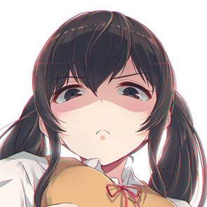 动漫女生一脸嫌弃生气头像