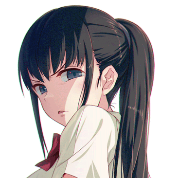 动漫女生一脸嫌弃生气头像